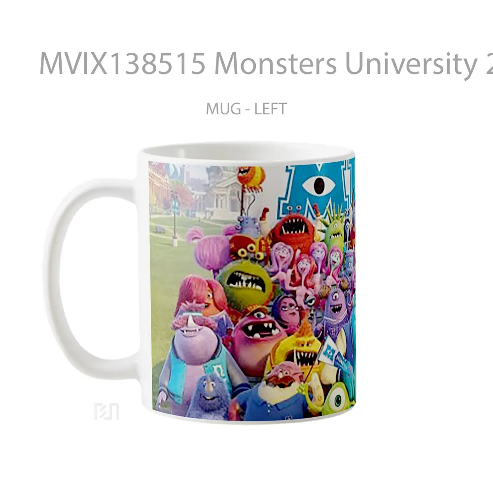 Mug Monsters University 2013 Gelas Keramik Unik - All-side / Desain