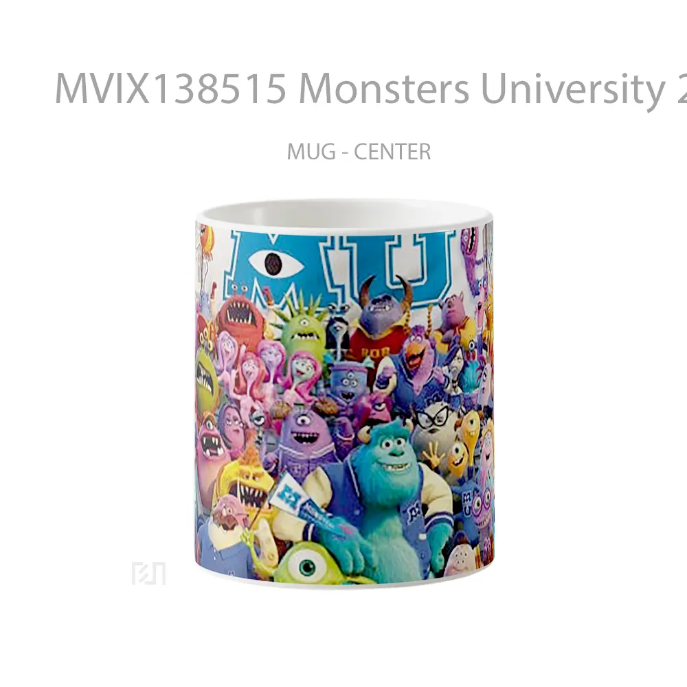 Mug Monsters University 2013 Gelas Keramik Unik