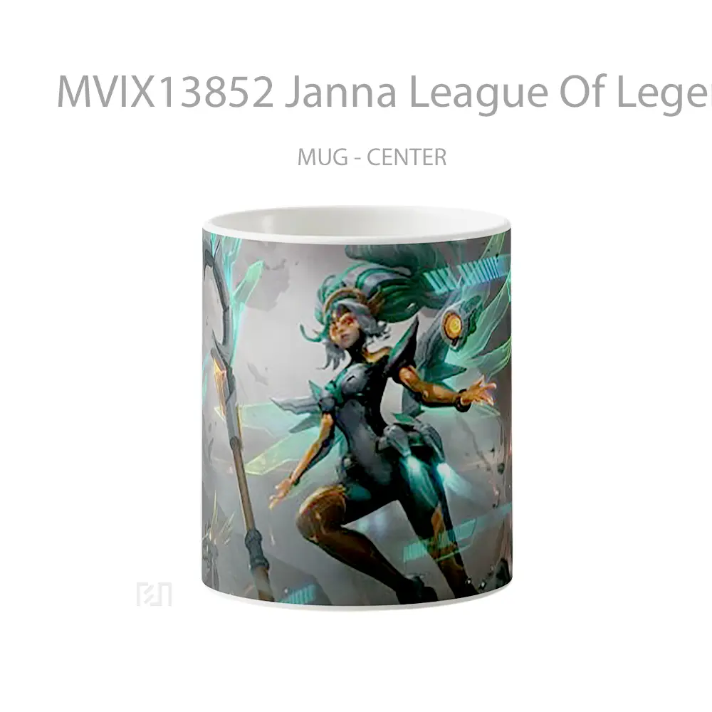 Mug Janna League Of Legends V1 Cangkir Gamer