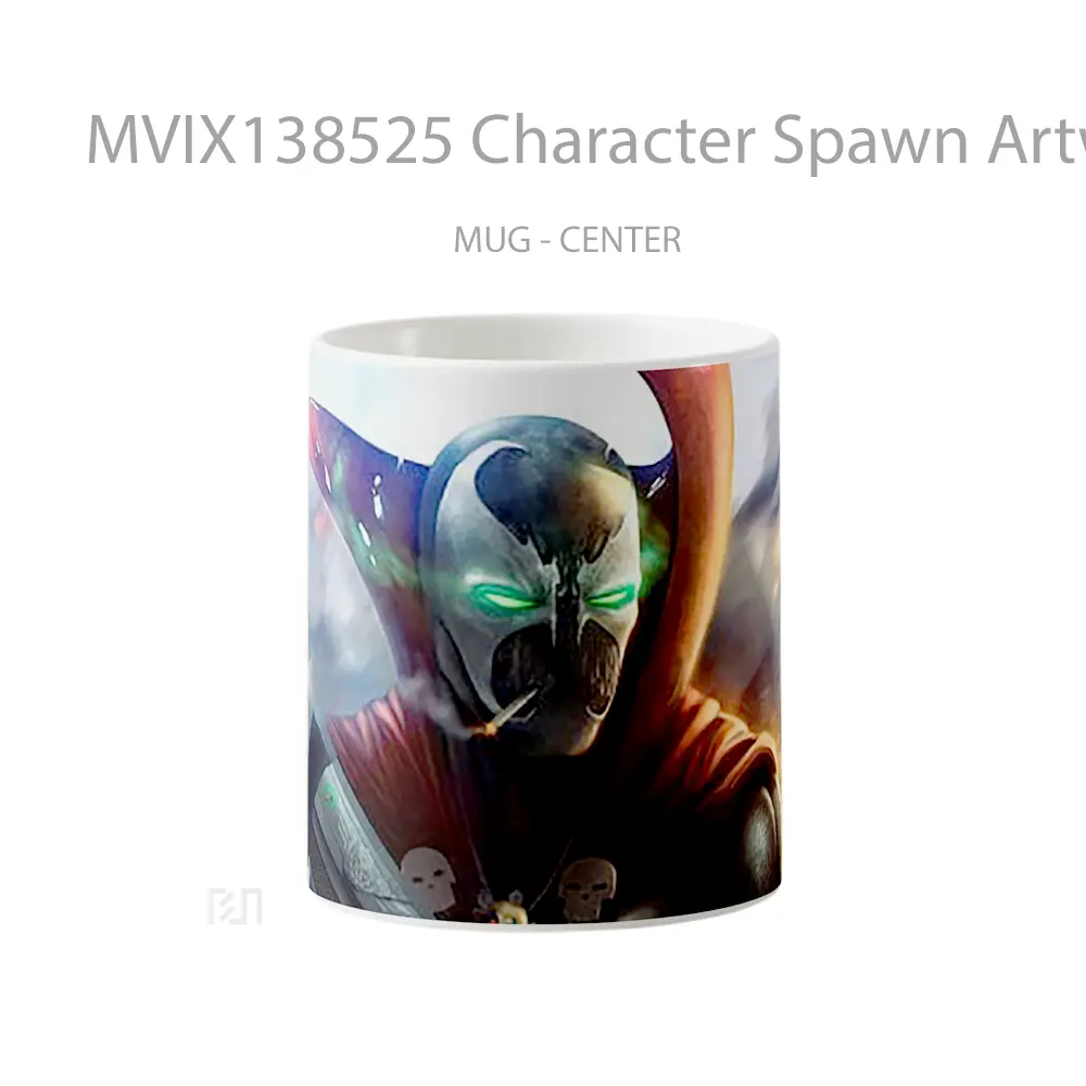 Mug Character Spawn Artwork Gelas Seni Modern