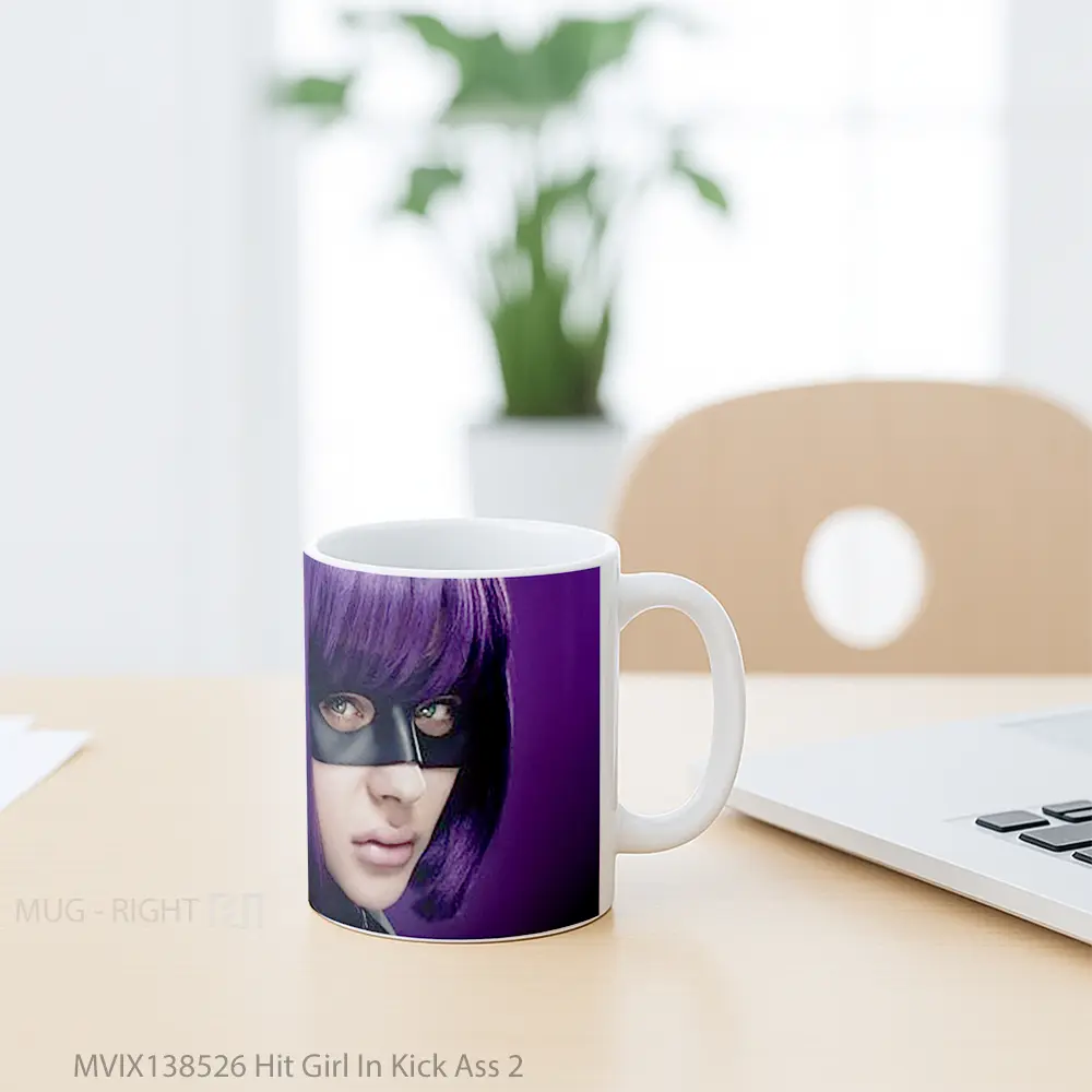 Mug Hit Girl In Kick Ass 2 Gelas Keramik Unik - All-side / Desain