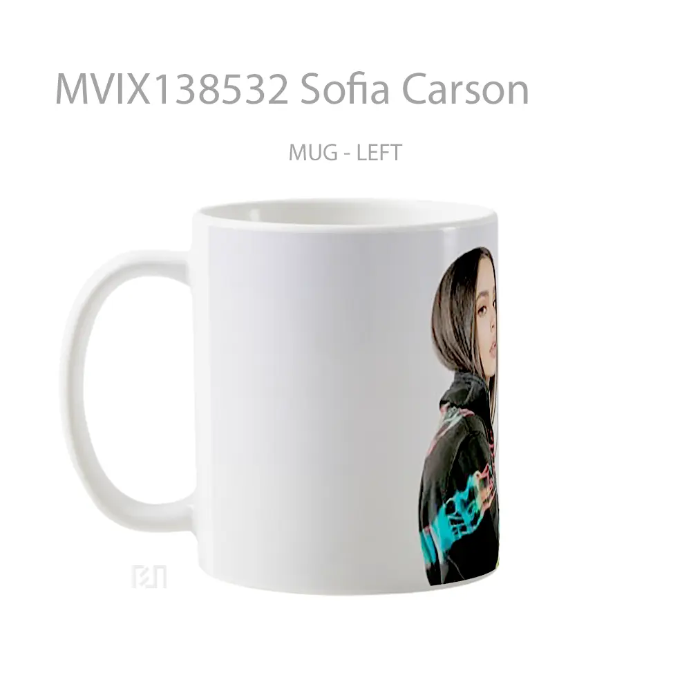Mug Sofia Carson Gelas Keramik Unik - All-side / Desain