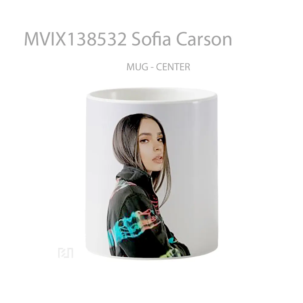 Mug Sofia Carson Gelas Keramik Unik