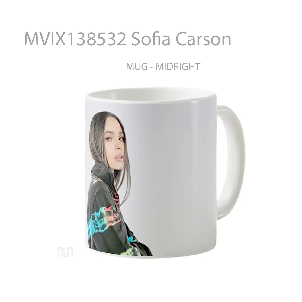 Mug Sofia Carson Gelas Keramik Unik - All-side / Desain