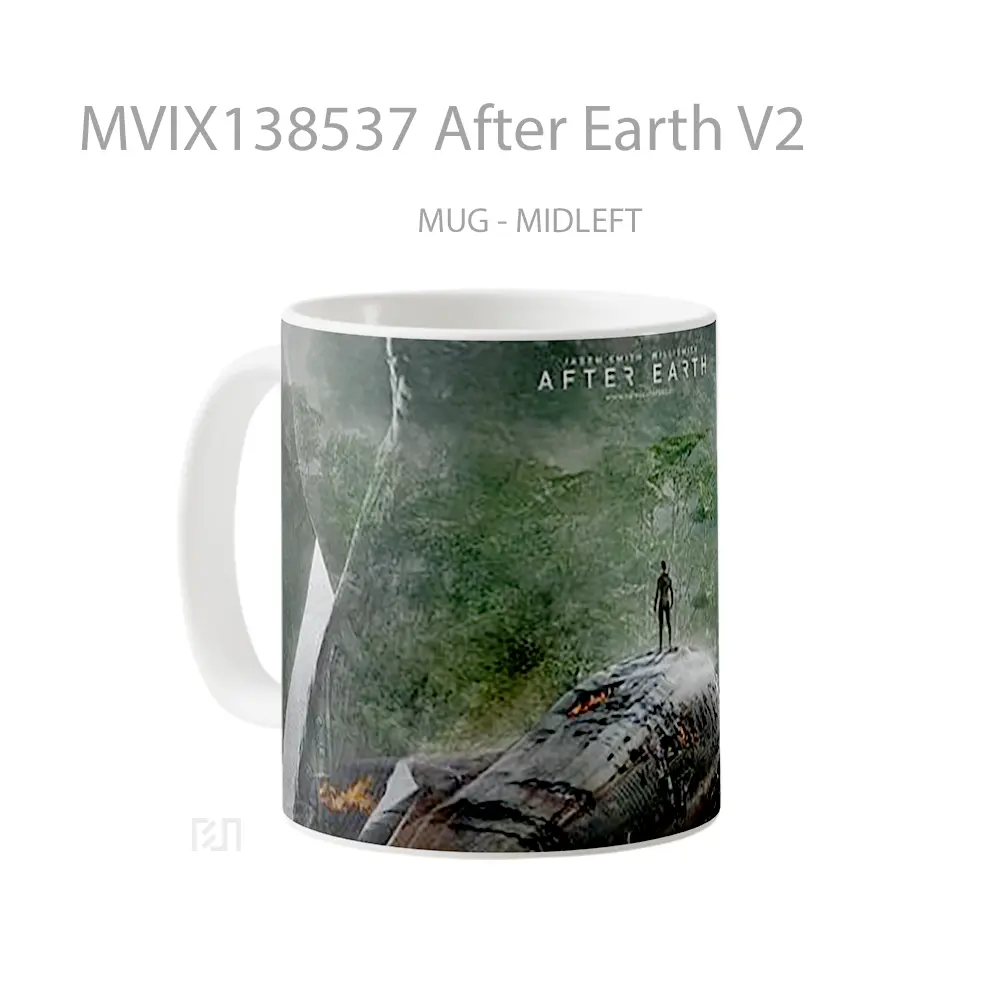 Mug After Earth V2 Gelas Keramik Unik - All-side / Desain