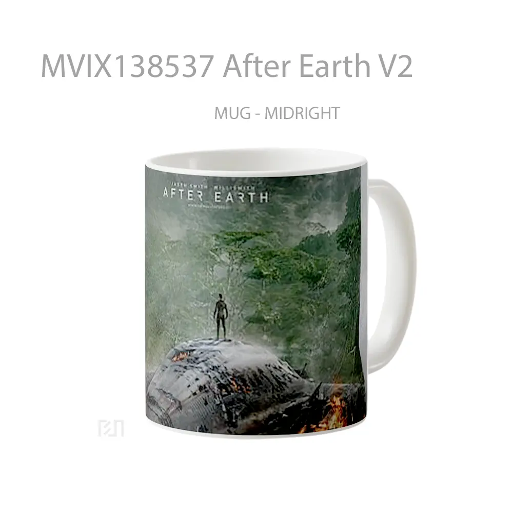 Mug After Earth V2 Gelas Keramik Unik - All-side / Desain