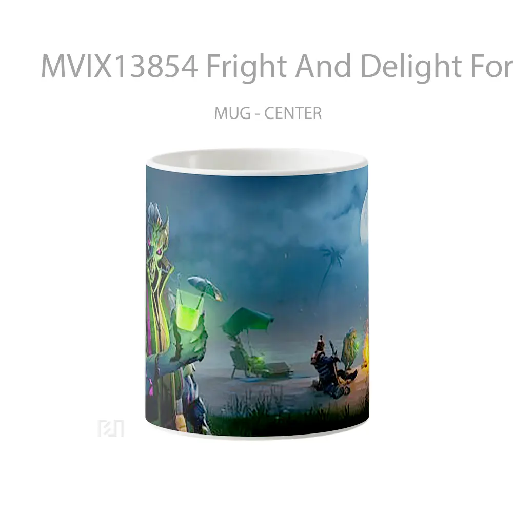 Mug Fright And Delight Fortnite Skin Cangkir Gamer