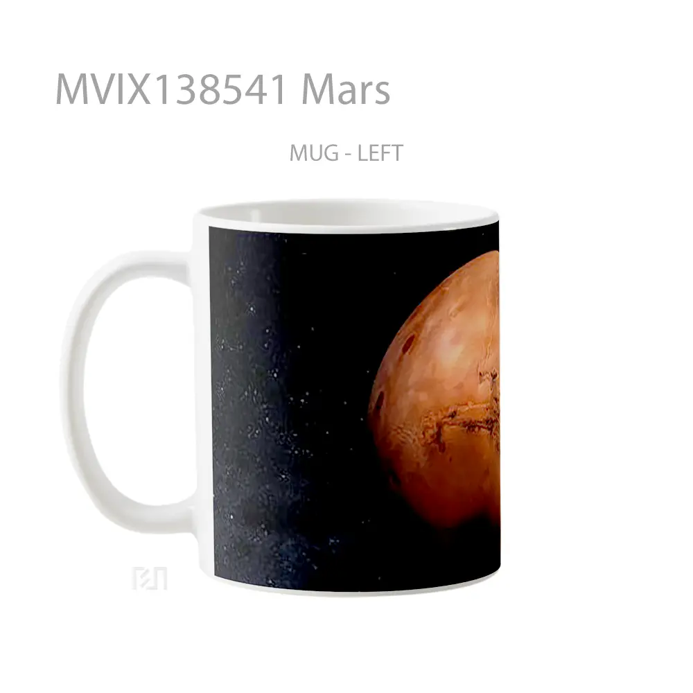 Mug Mars Gelas Keramik Unik - All-side / Desain