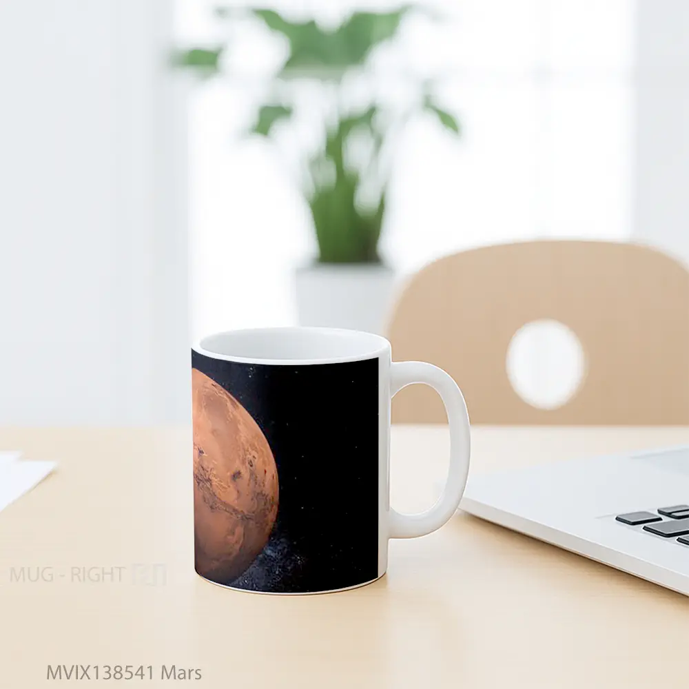 Mug Mars Gelas Keramik Unik - All-side / Desain