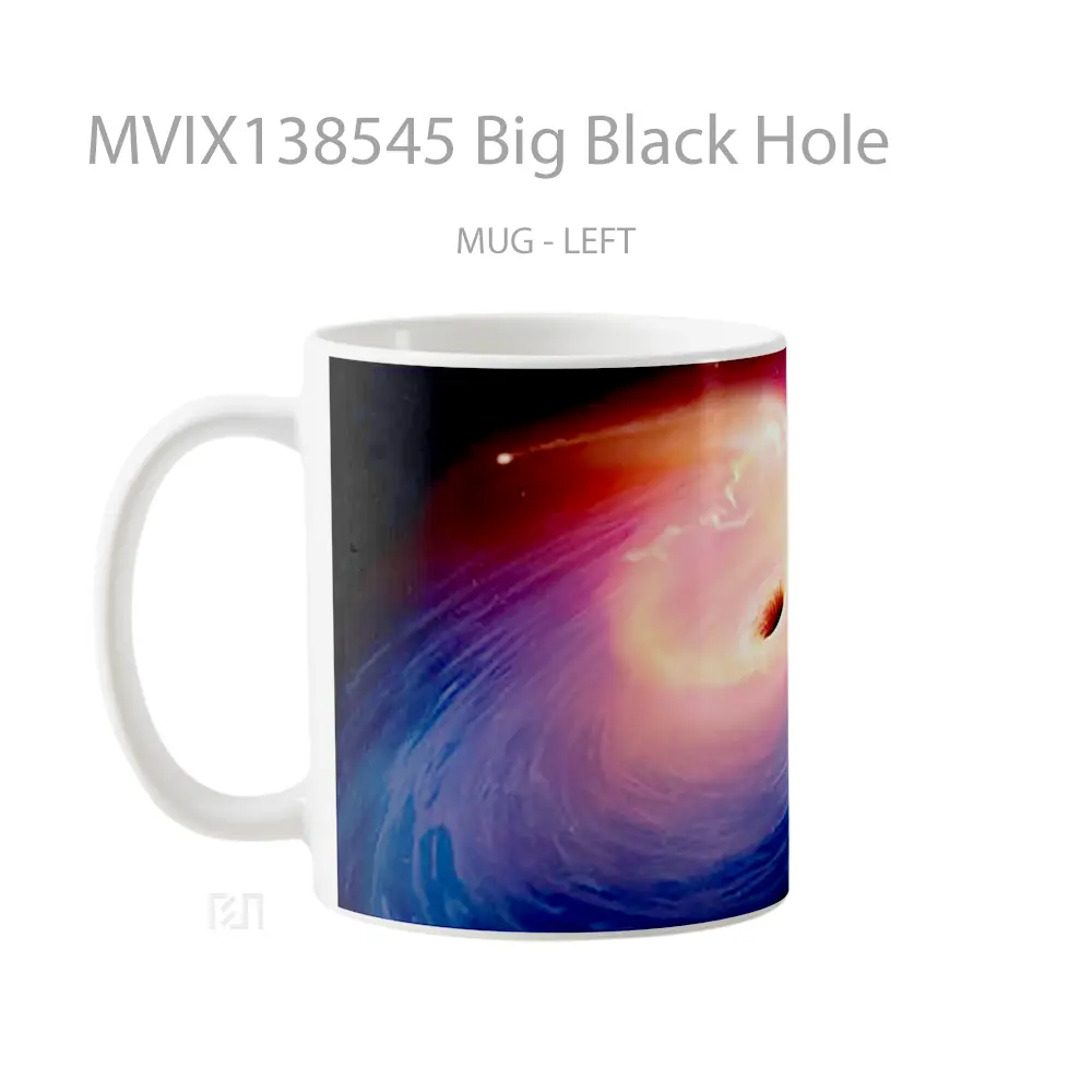 Mug Big Black Hole Gelas Astronomi - All-side / Desain