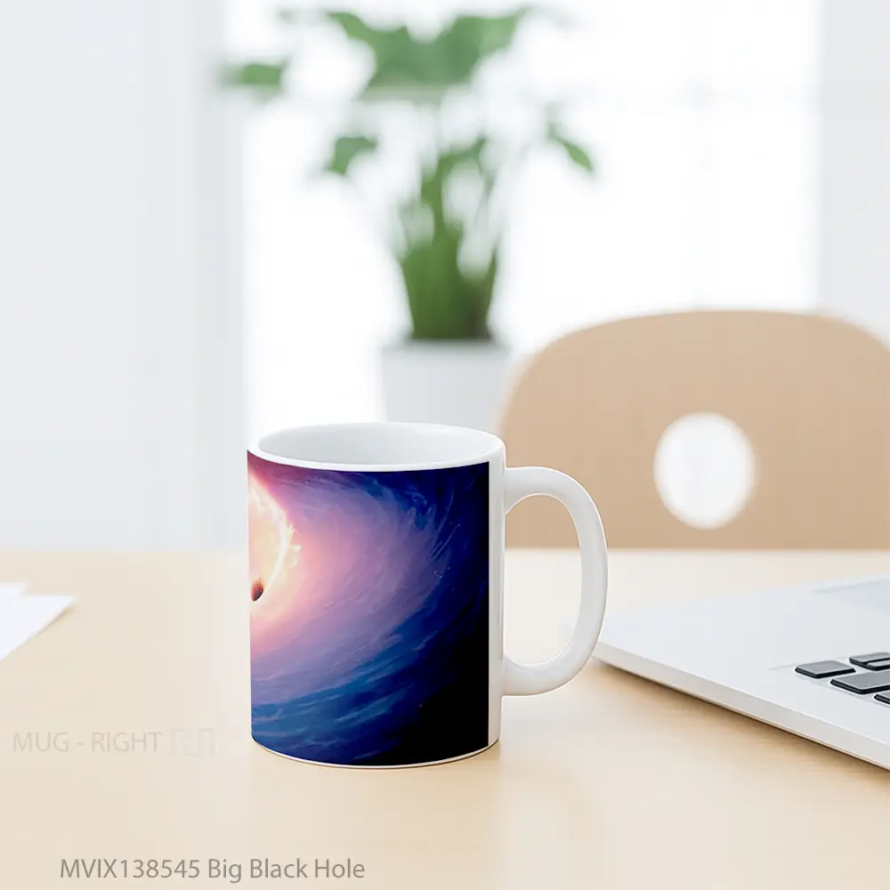 Mug Big Black Hole Gelas Astronomi - All-side / Desain