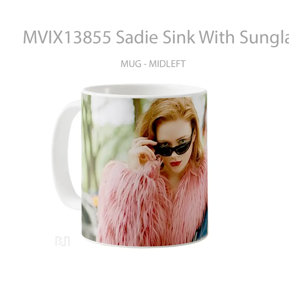 Mug Sadie Sink With Sunglasses Gelas Keramik Unik - All-side / Desain