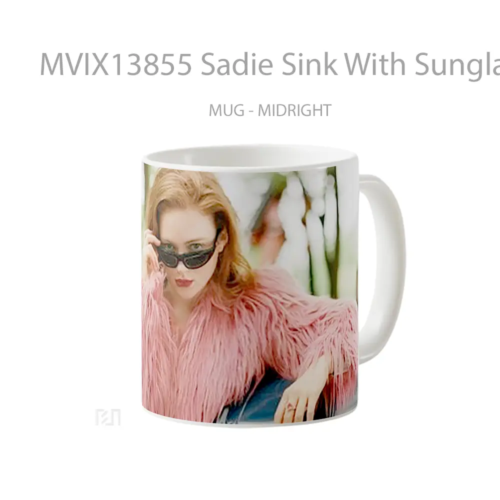 Mug Sadie Sink With Sunglasses Gelas Keramik Unik - All-side / Desain
