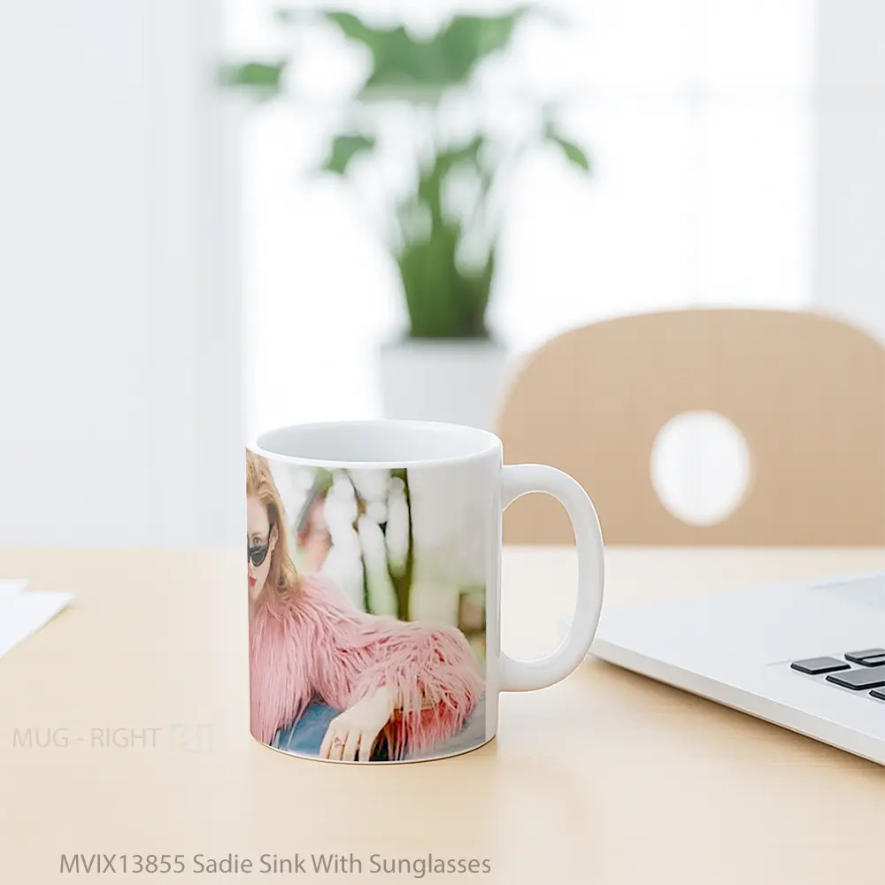 Mug Sadie Sink With Sunglasses Gelas Keramik Unik - All-side / Desain