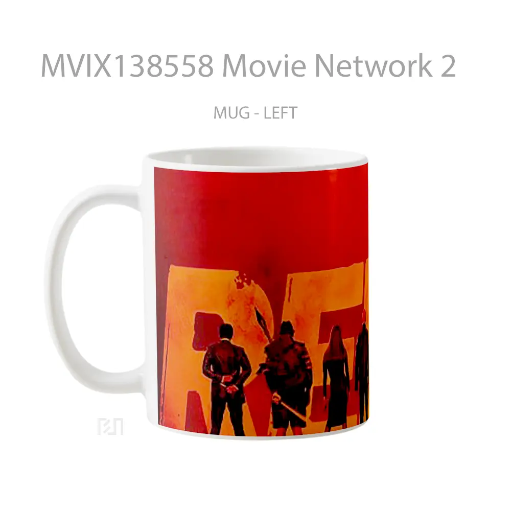 Mug Movie Network 2 Gelas Keramik Unik - All-side / Desain