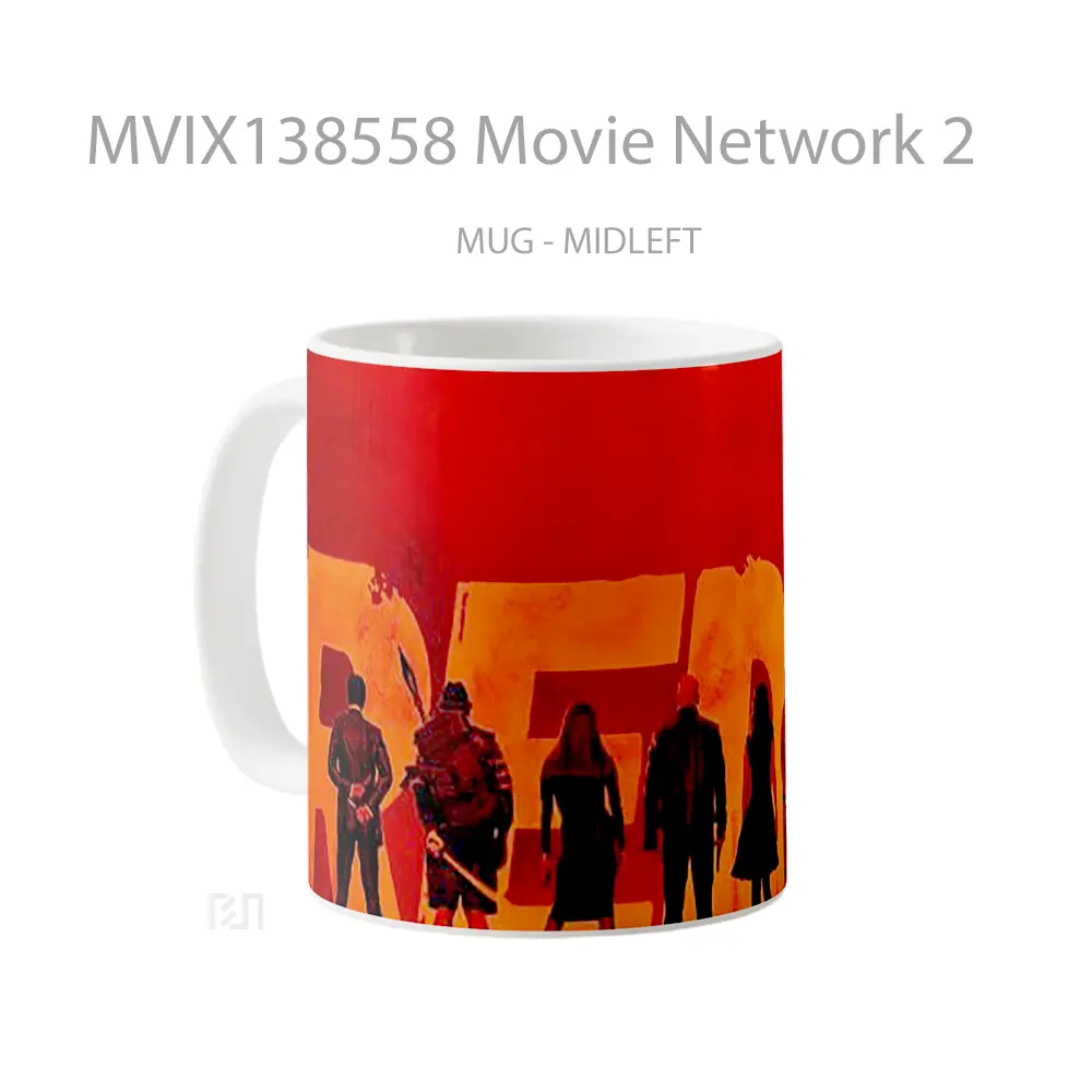 Mug Movie Network 2 Gelas Keramik Unik - All-side / Desain