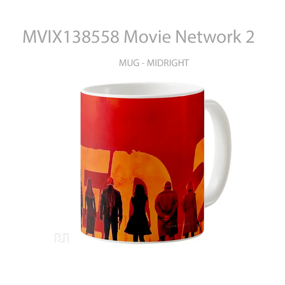 Mug Movie Network 2 Gelas Keramik Unik - All-side / Desain