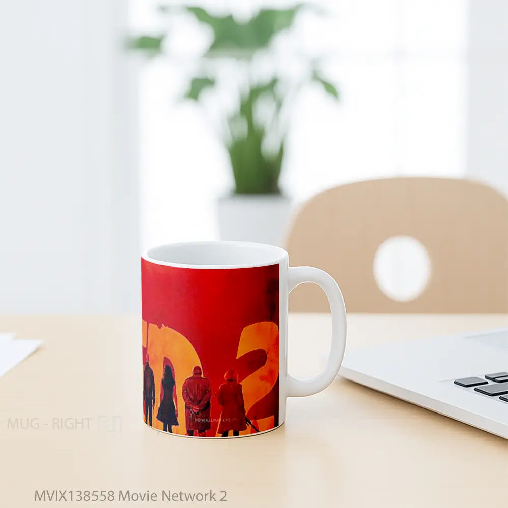 Mug Movie Network 2 Gelas Keramik Unik - All-side / Desain