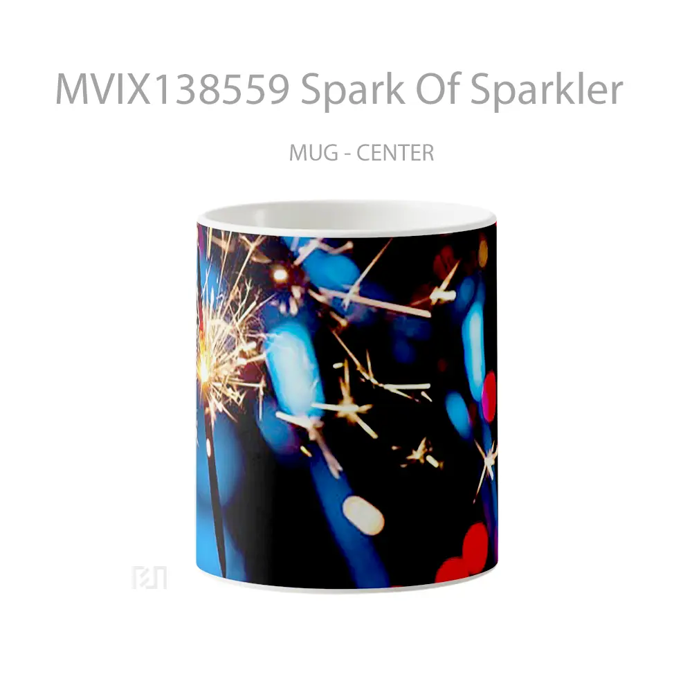 Mug Spark Of Sparkler Gelas Keramik Unik