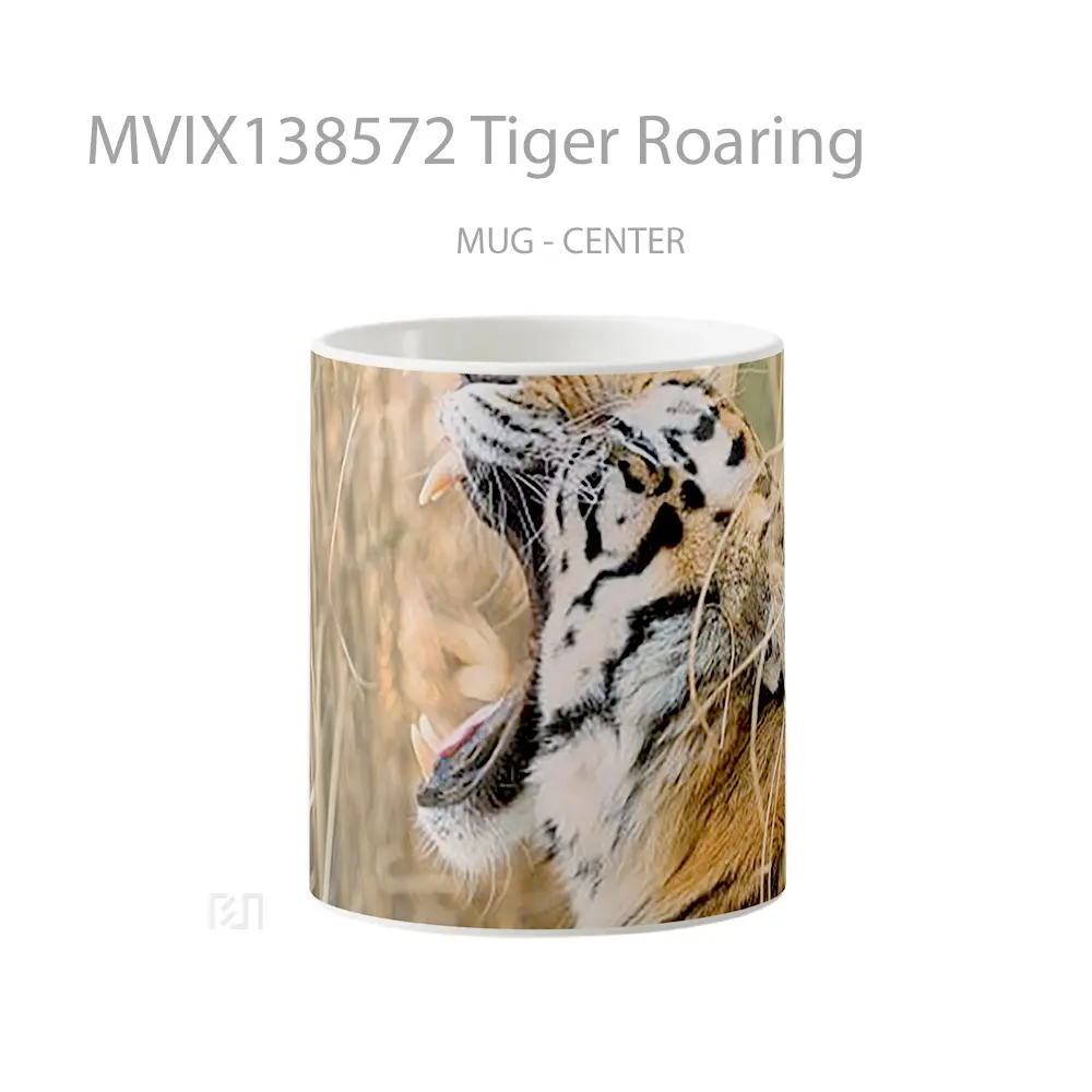 Mug Tiger Roaring Gelas Hewan Lucu