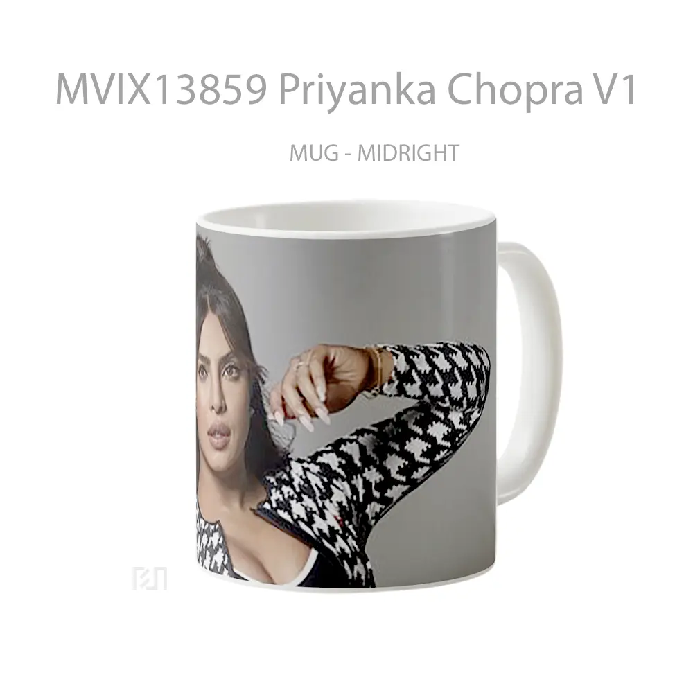 Mug Priyanka Chopra V1 Gelas Keramik Unik - All-side / Desain