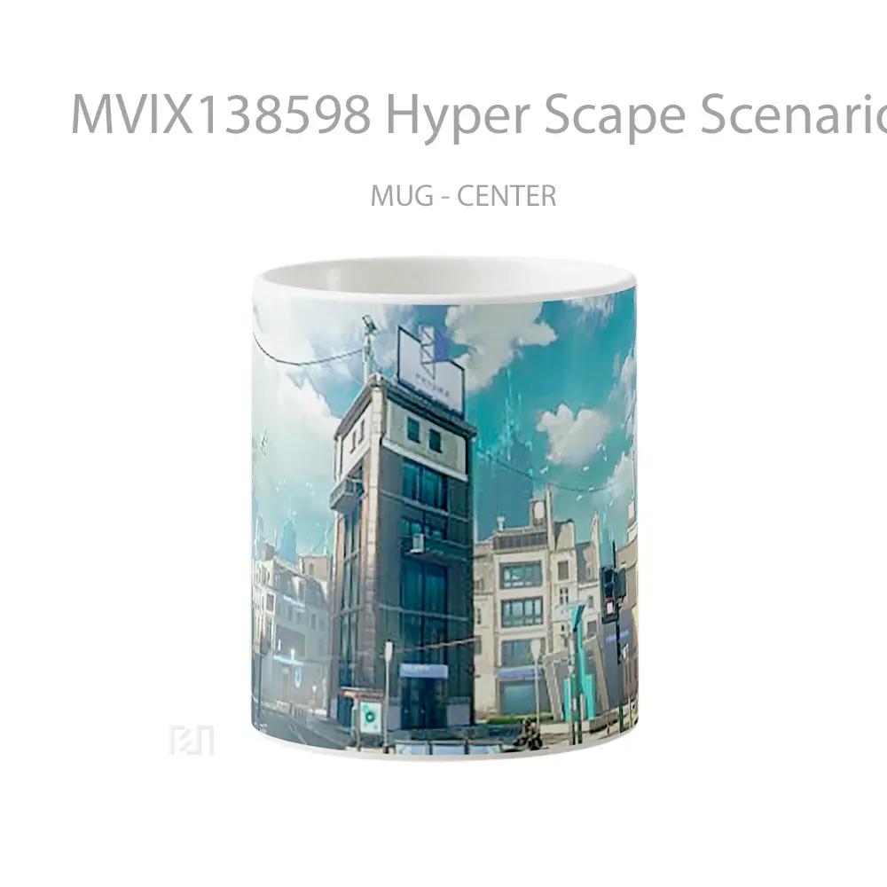 Mug Hyper Scape Scenario Gelas Keramik Unik