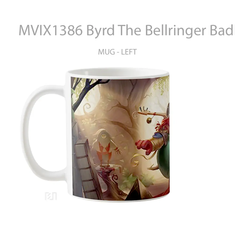 Mug Byrd The Bellringer Badle City Legends Of Runeterra Gelas Keramik Unik - All-side / Desain