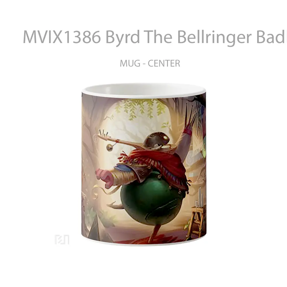Mug Byrd The Bellringer Badle City Legends Of Runeterra Gelas Keramik Unik