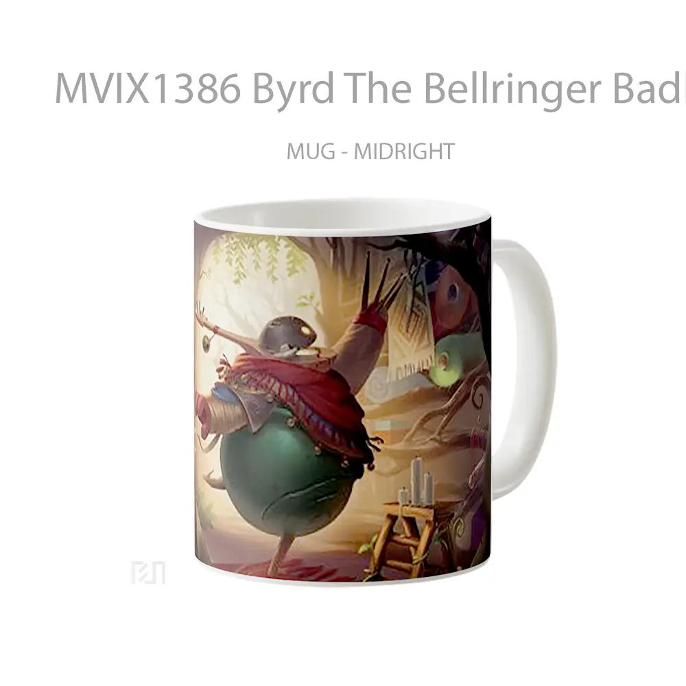 Mug Byrd The Bellringer Badle City Legends Of Runeterra Gelas Keramik Unik - All-side / Desain