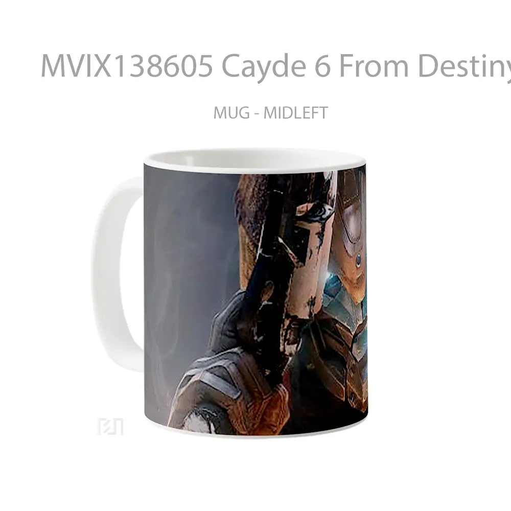 Mug Cayde 6 From Destiny 2 Gelas Keramik Unik - All-side / Desain