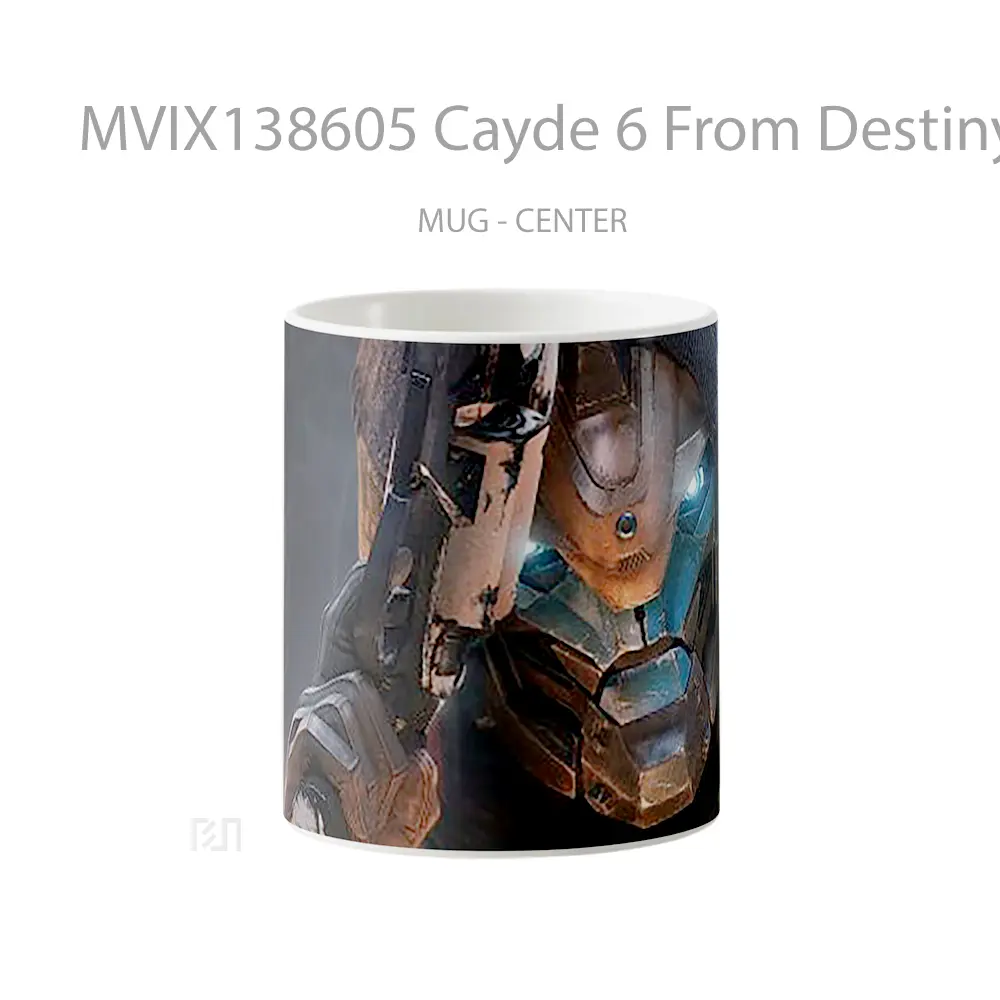 Mug Cayde 6 From Destiny 2 Gelas Keramik Unik