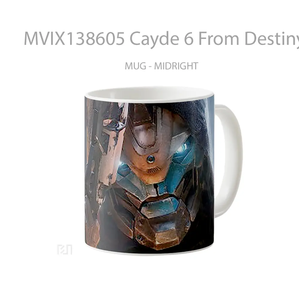 Mug Cayde 6 From Destiny 2 Gelas Keramik Unik - All-side / Desain