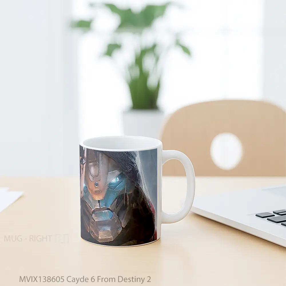 Mug Cayde 6 From Destiny 2 Gelas Keramik Unik - All-side / Desain