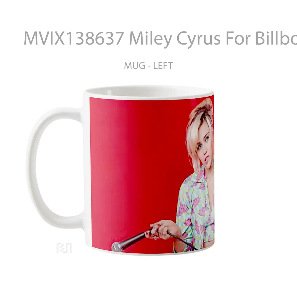Mug Miley Cyrus For Billboard 2020 Gelas Selebriti - All-side / Desain