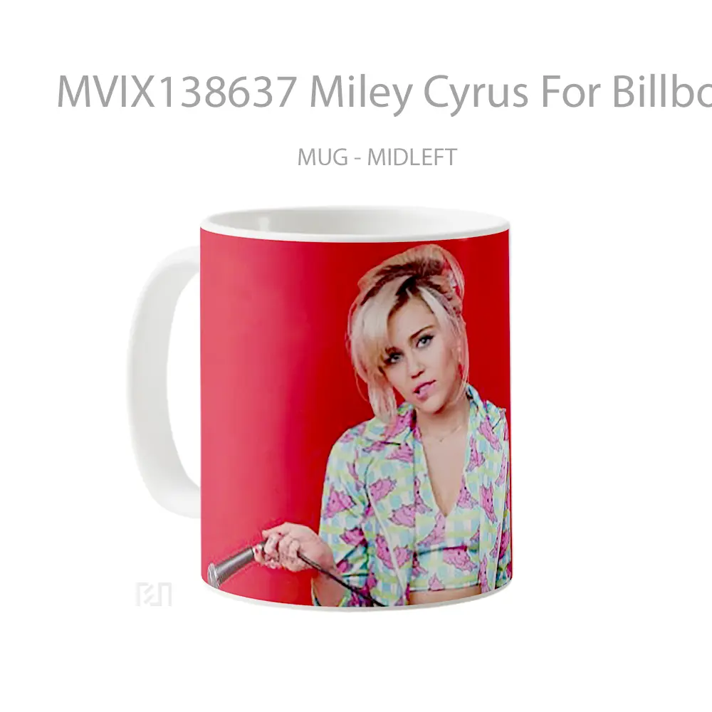 Mug Miley Cyrus For Billboard 2020 Gelas Selebriti - All-side / Desain