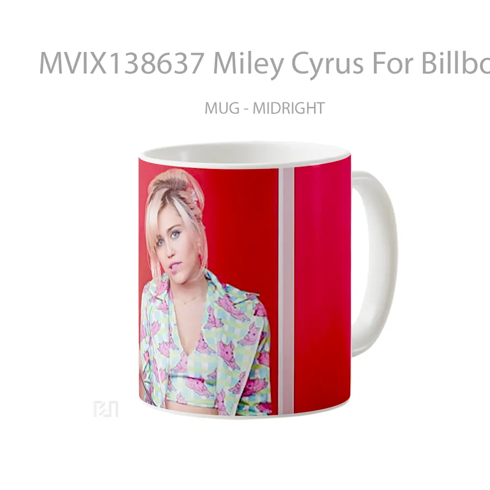Mug Miley Cyrus For Billboard 2020 Gelas Selebriti - All-side / Desain