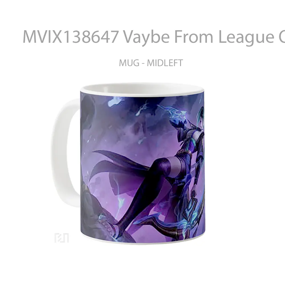 Mug Vaybe From League Of Legends Cangkir Gamer - All-side / Desain
