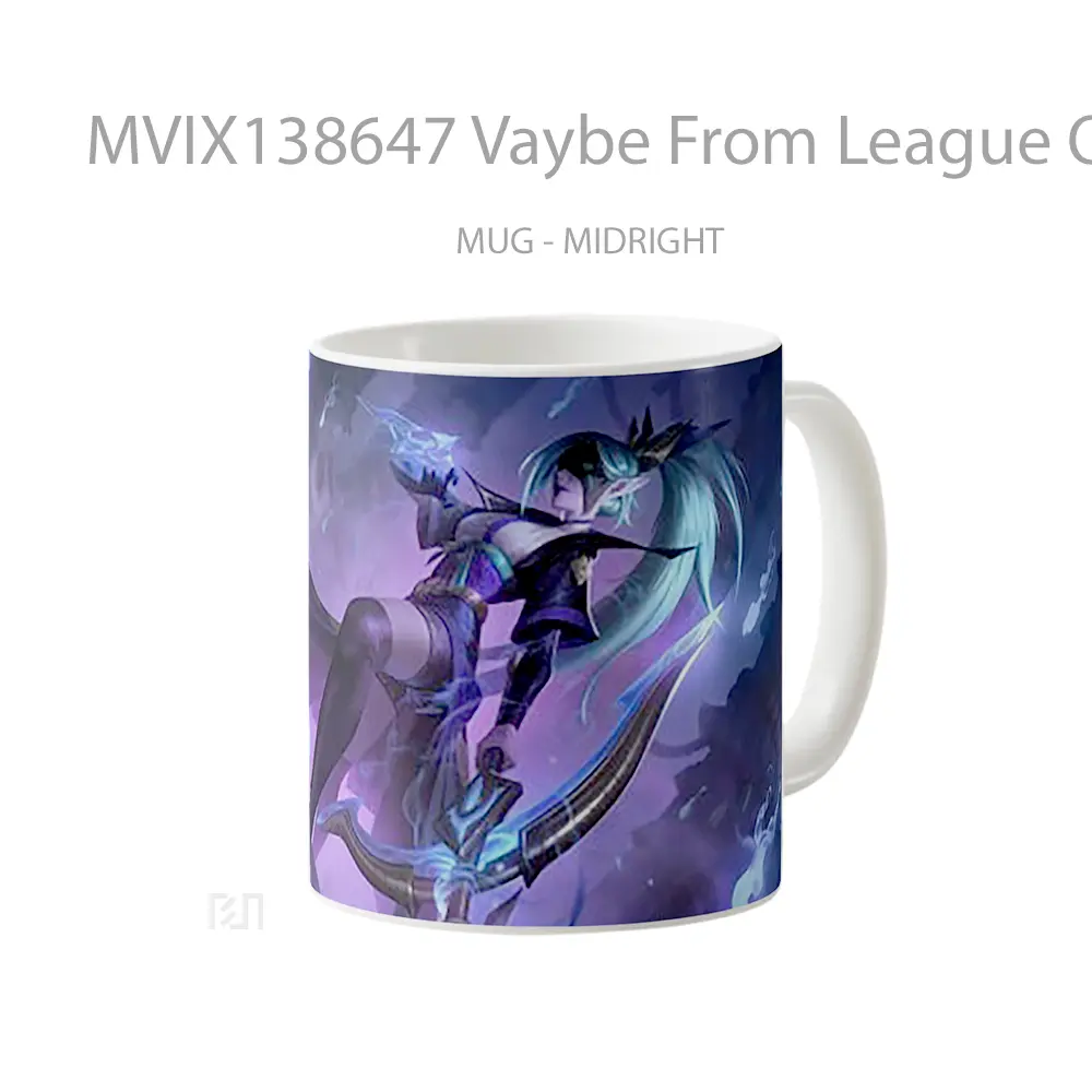 Mug Vaybe From League Of Legends Cangkir Gamer - All-side / Desain