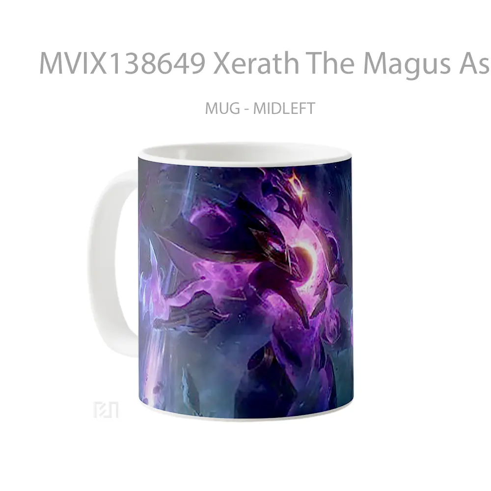 Mug Xerath The Magus Ascendant From League Of Legends Cangkir Gamer - All-side / Desain