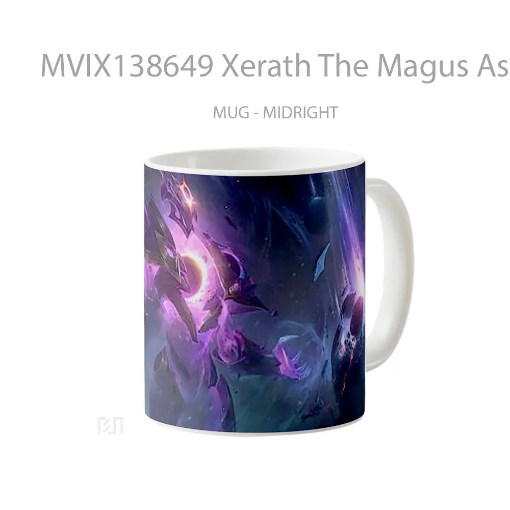 Mug Xerath The Magus Ascendant From League Of Legends Cangkir Gamer - All-side / Desain