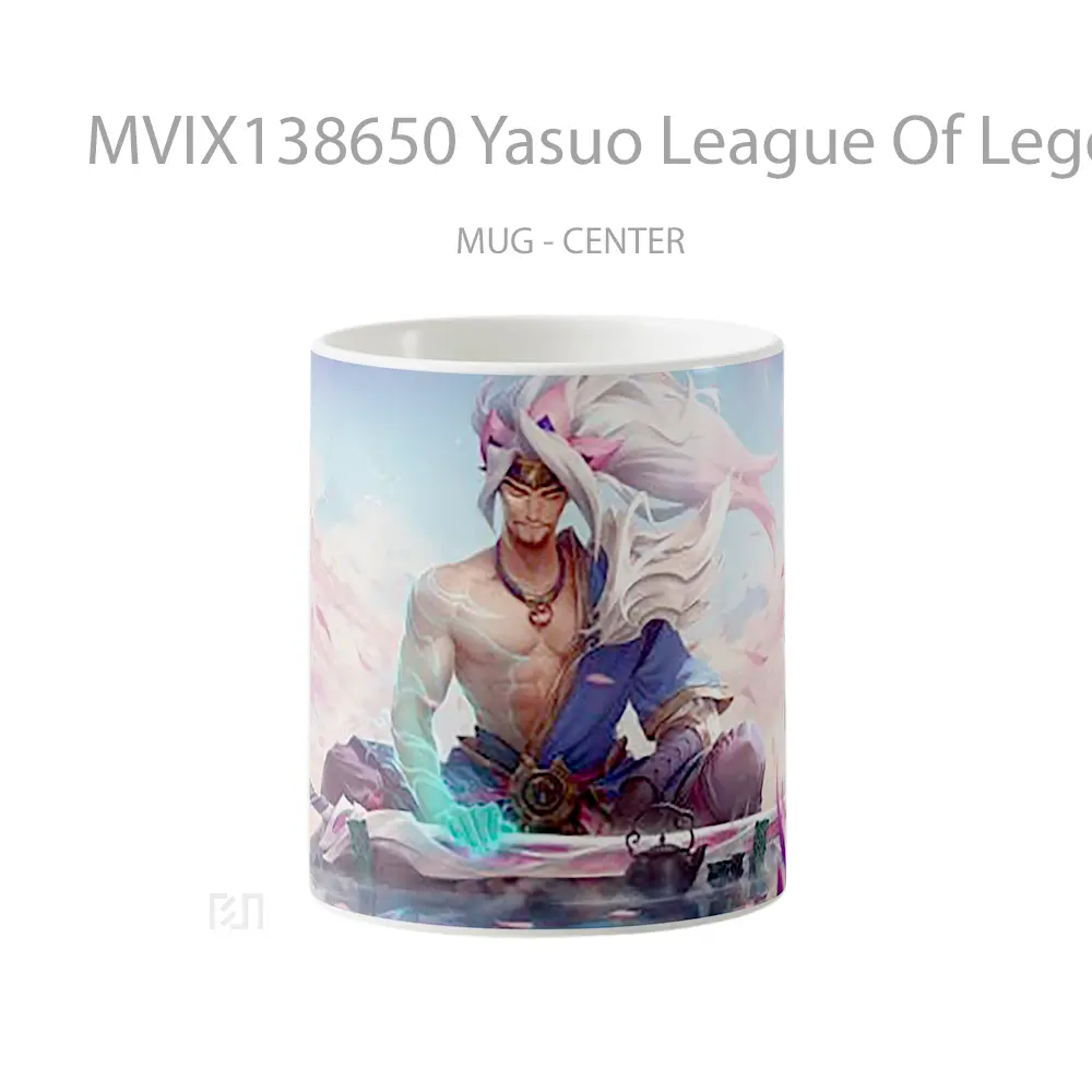 Mug Yasuo League Of Legends Cangkir Gamer
