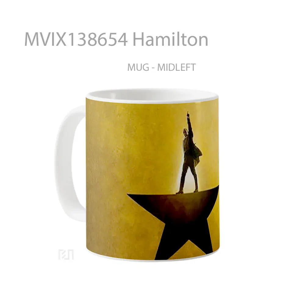 Mug Hamilton Gelas Keramik Unik - All-side / Desain