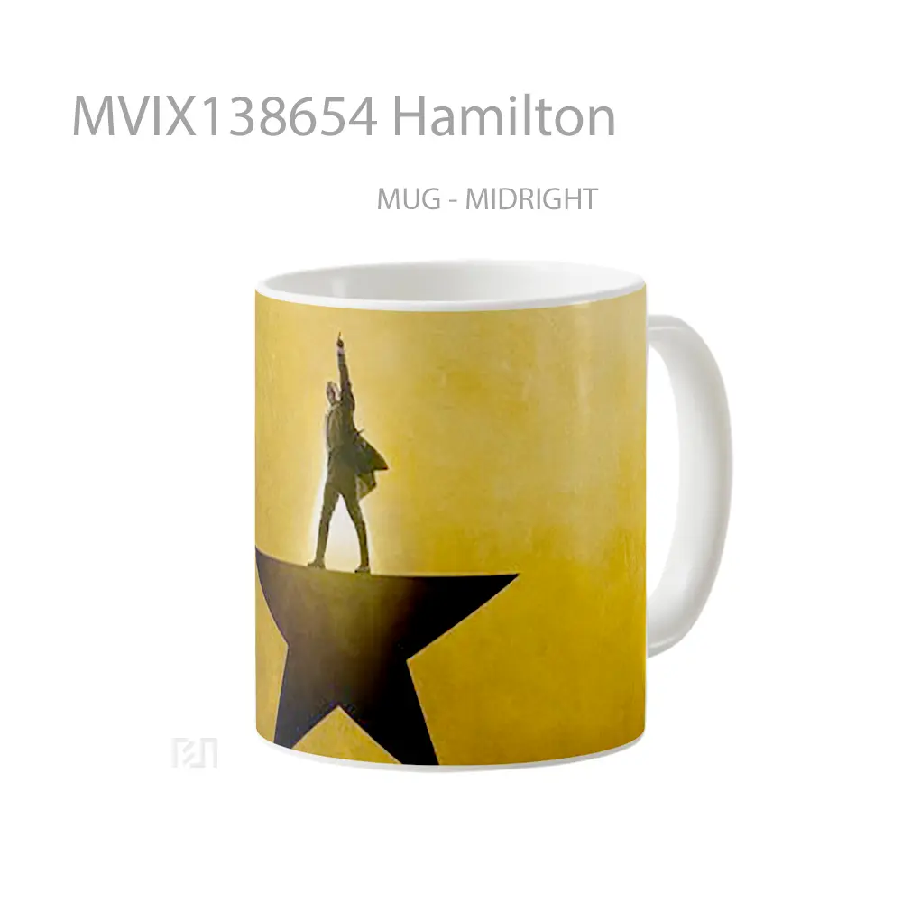 Mug Hamilton Gelas Keramik Unik - All-side / Desain