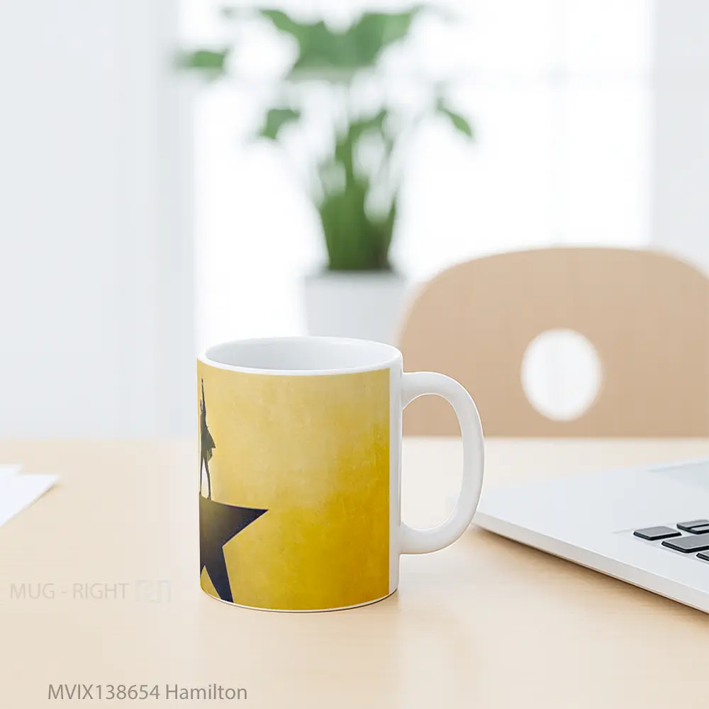 Mug Hamilton Gelas Keramik Unik - All-side / Desain