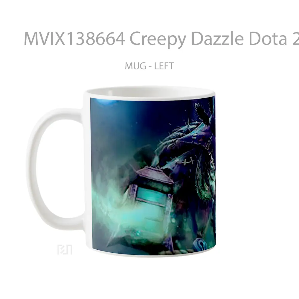 Mug Creepy Dazzle Dota 2 Cangkir Gamer - All-side / Desain