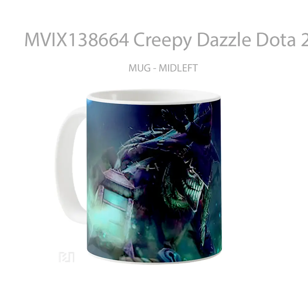 Mug Creepy Dazzle Dota 2 Cangkir Gamer - All-side / Desain