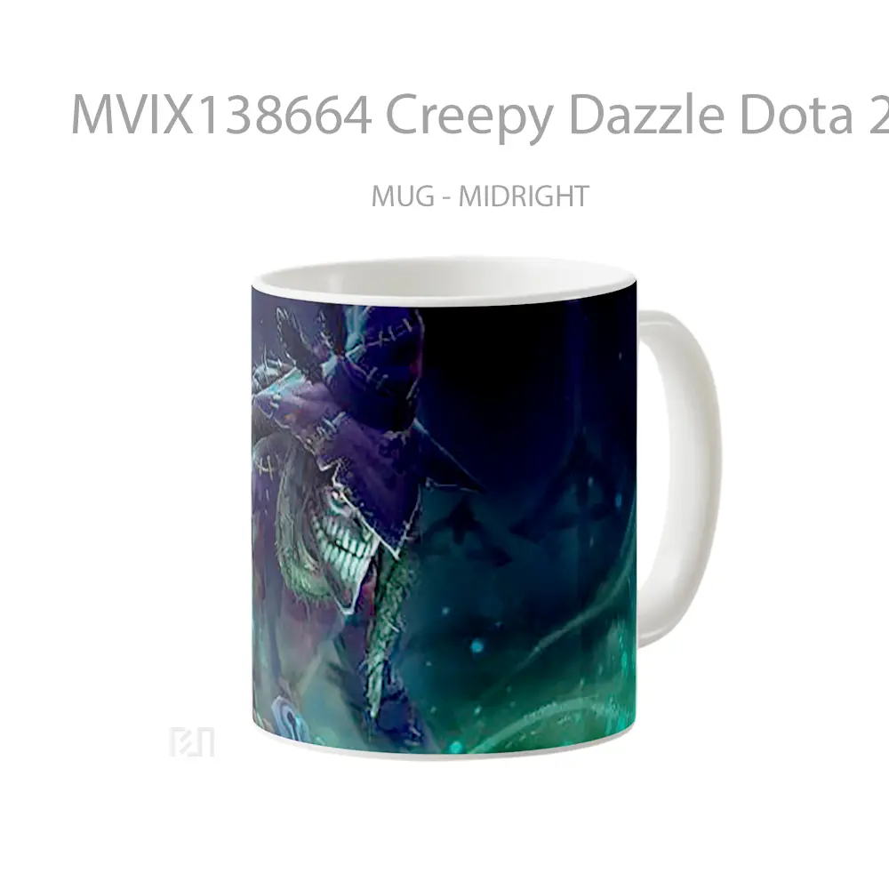 Mug Creepy Dazzle Dota 2 Cangkir Gamer - All-side / Desain