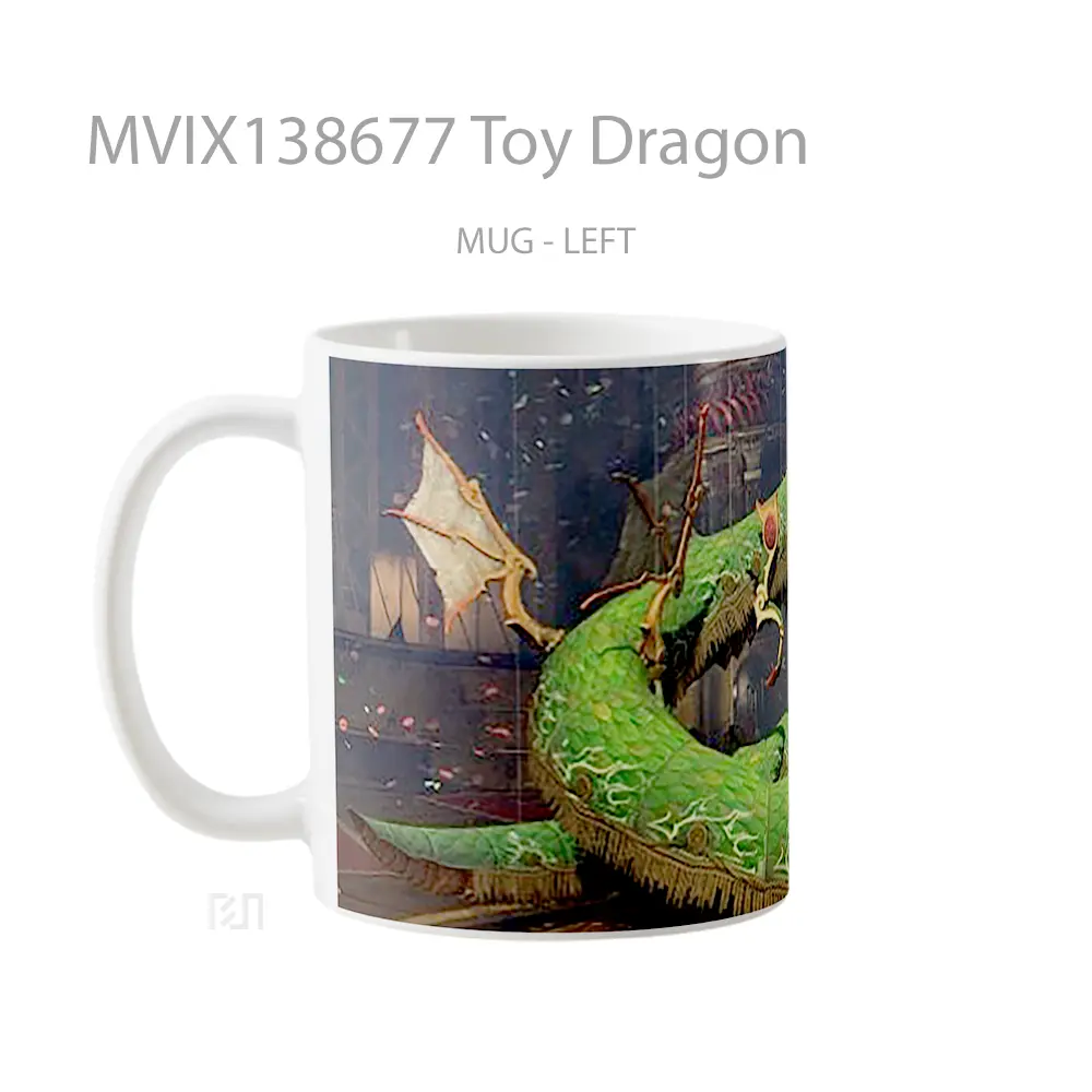 Mug Toy Dragon Gelas Fantasi - All-side / Desain