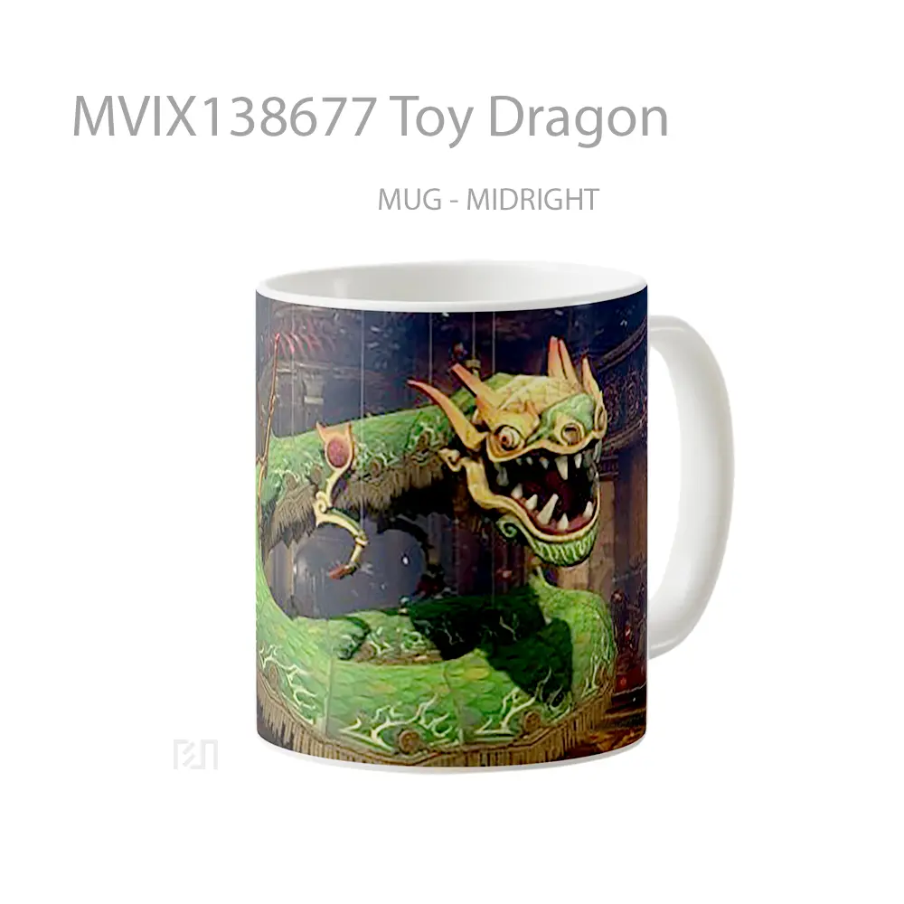 Mug Toy Dragon Gelas Fantasi - All-side / Desain