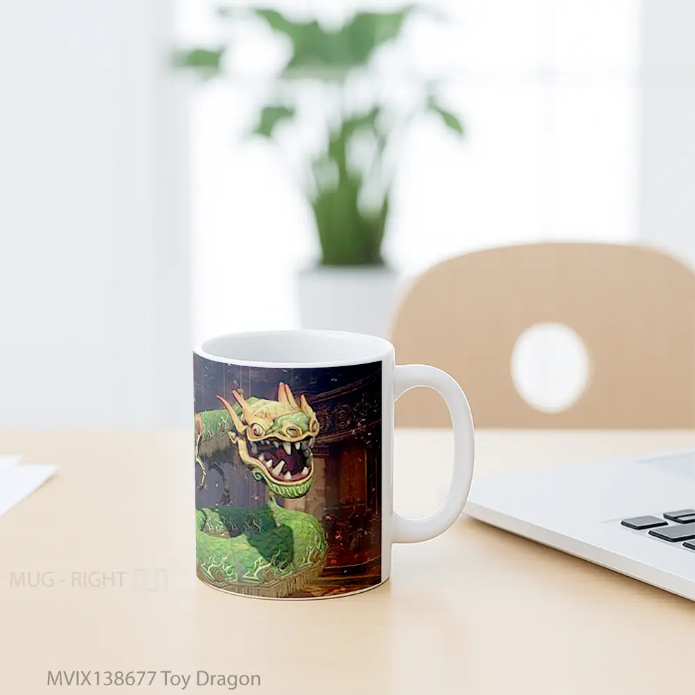 Mug Toy Dragon Gelas Fantasi - All-side / Desain